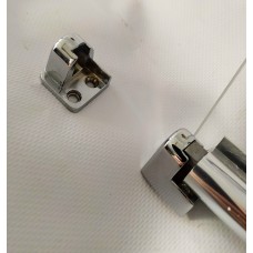 Крепеж стеклянной крышки плиты Грета нержавейка